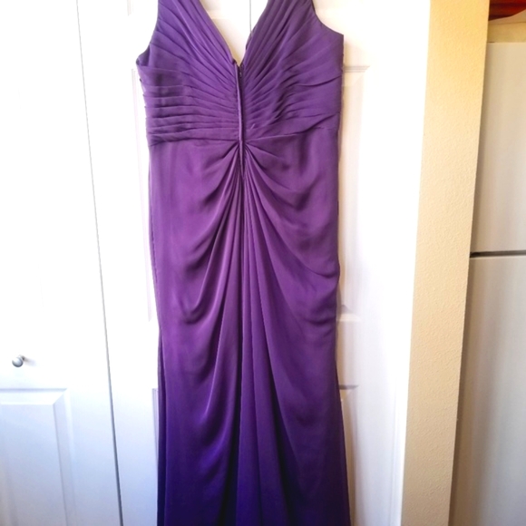 💜MON CHERI Montage Gown 18W Style 215907 Purple Haze - Picture 3 of 9